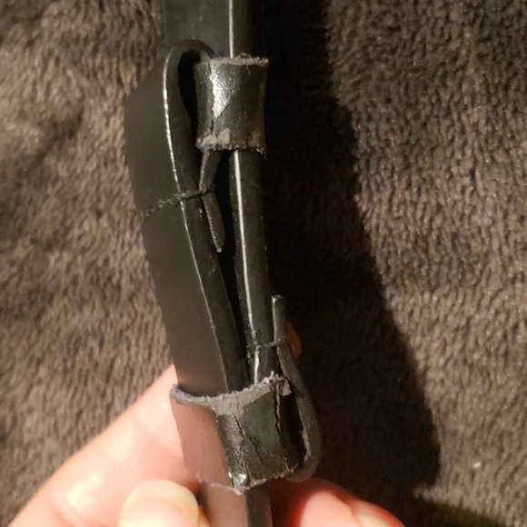 Chico's split leather belt - Picture 6 of 9